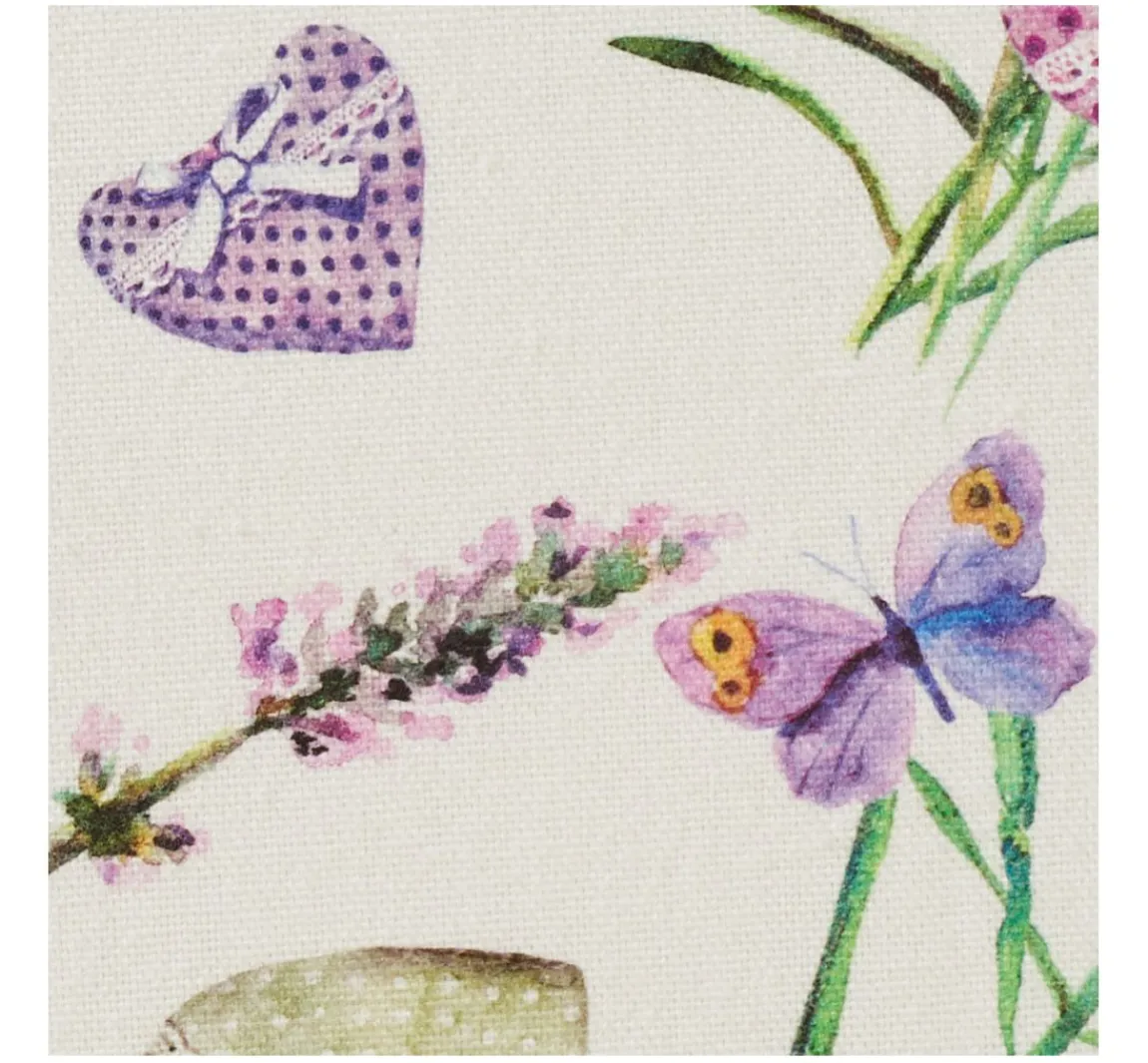 Globaltex Baumwoll-Stoff "Lavanda"