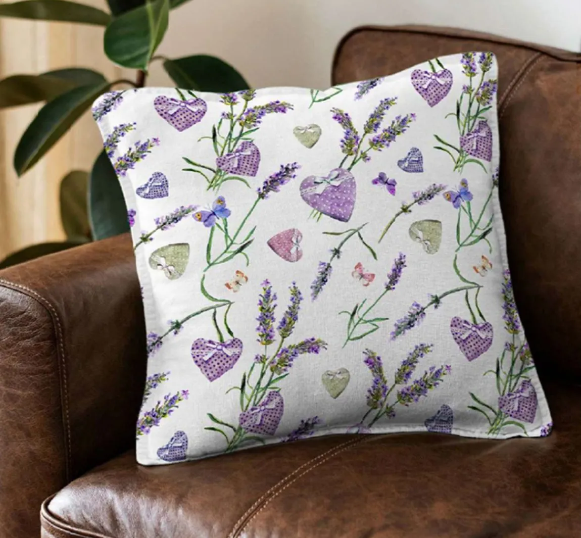 Globaltex Baumwoll-Stoff "Lavanda"
