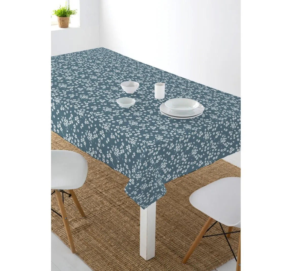 Discount Globaltex Baumwoll-Stoff "Milflores", Acryl beschichtet