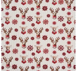 Online VBS Marktplatz Baumwoll-Stoff "Nordic Reindeer"