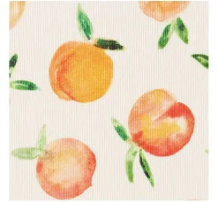 Best Globaltex Baumwoll-Stoff "Orangen", Acryl beschichtet