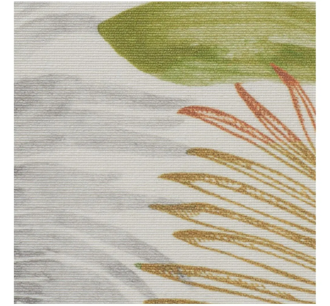 Discount Globaltex Baumwoll-Stoff "Palmen", Acryl beschichtet