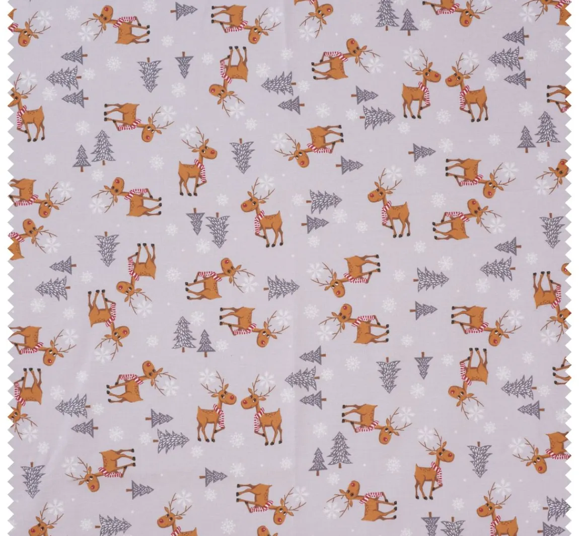 Outlet VBS Marktplatz Baumwoll-Stoff "Red Nose Reindeer"