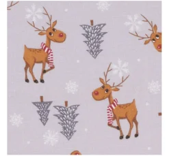 Outlet VBS Marktplatz Baumwoll-Stoff "Red Nose Reindeer"