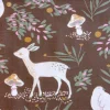 Discount VBS Marktplatz Baumwoll-Stoff "Rehe und Pilze"