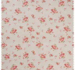 Globaltex Baumwoll-Stoff "Rosen", Acryl beschichtet