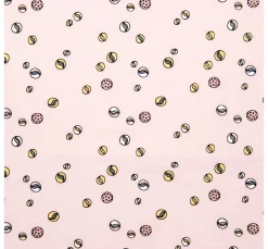 Online Rico Design Baumwoll-Stoffzuschnitt "Murmeln Rosa"