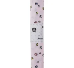 Online Rico Design Baumwoll-Stoffzuschnitt "Murmeln Rosa"