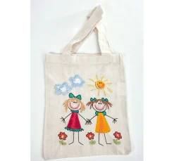 Online Rayher Baumwoll-Tasche "Freundinnen"