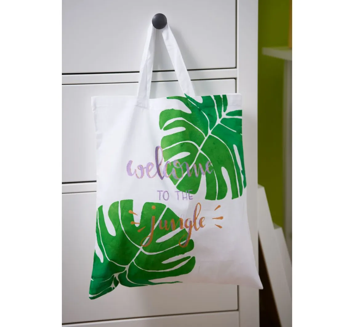 Discount efco Baumwolltasche, Weiß