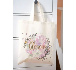 Discount efco Baumwolltasche, Weiß