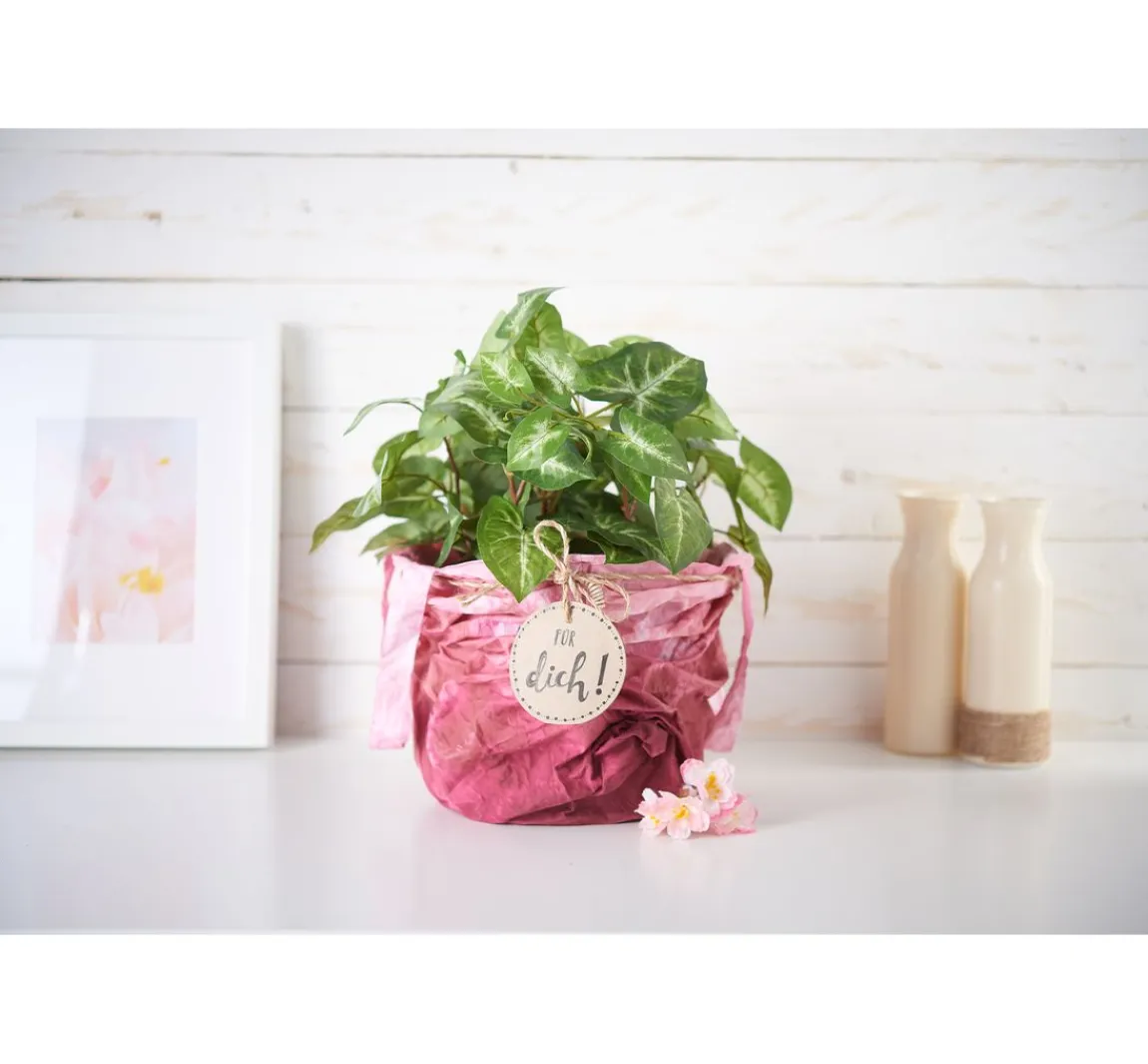 Discount efco Baumwolltasche, Weiß