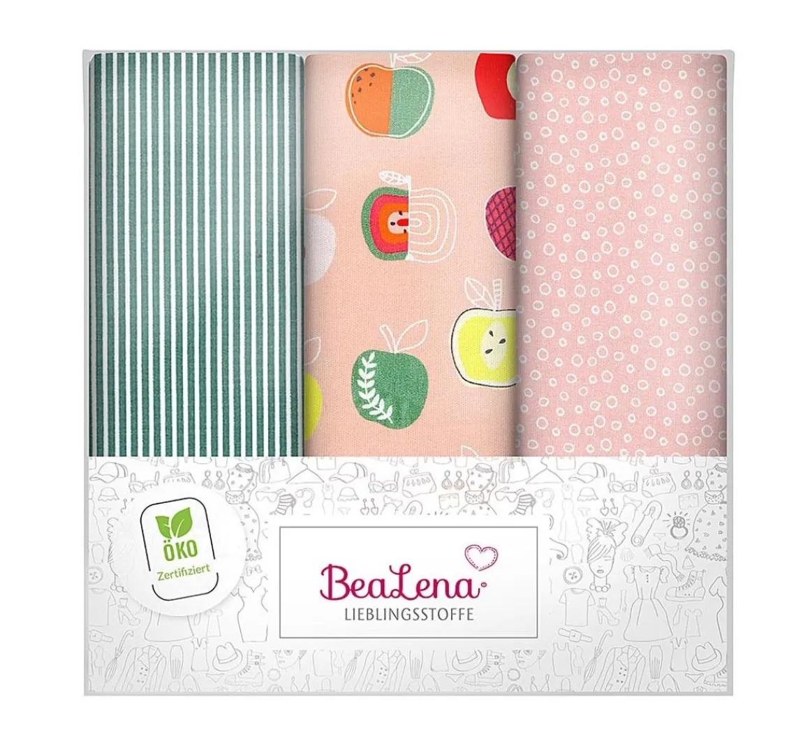 Clearance BeaLena Bea Lena Stoffpaket "Bunte Äpfel"