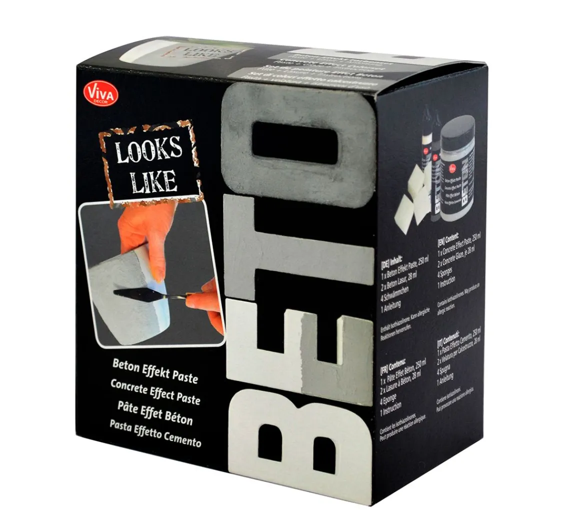Outlet Viva Decor Beton Effekt Set, 8tlg.