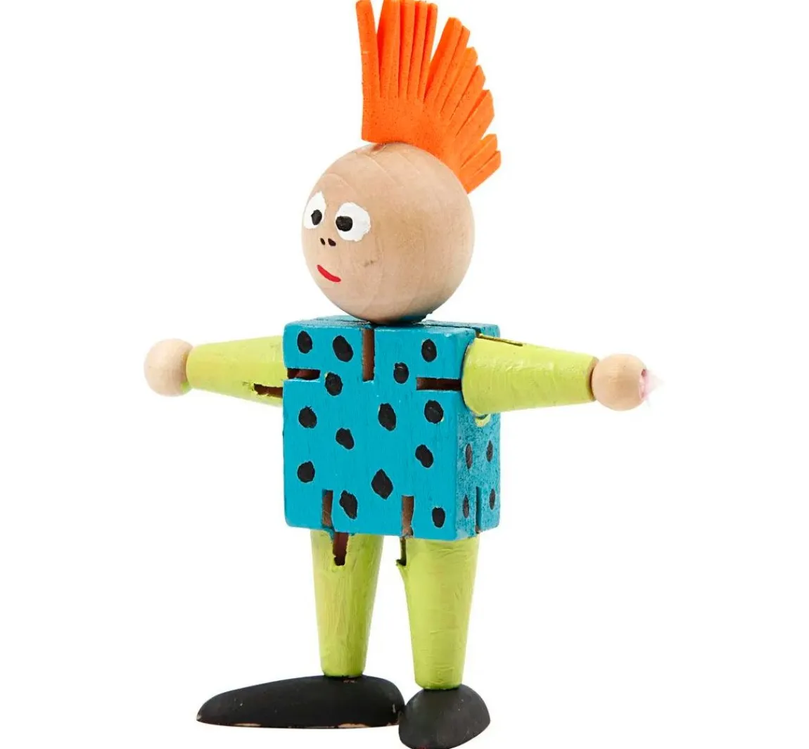 Discount creativ company Bewegliche Figuren, H 8 cm