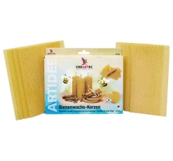 Outlet CREARTEC Bienenwachswaben-Kerzen Set