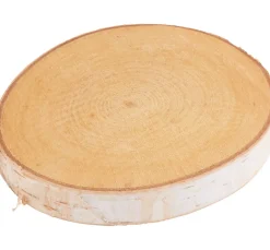 Discount ohne Marke Birkenscheibe "Rund", natur