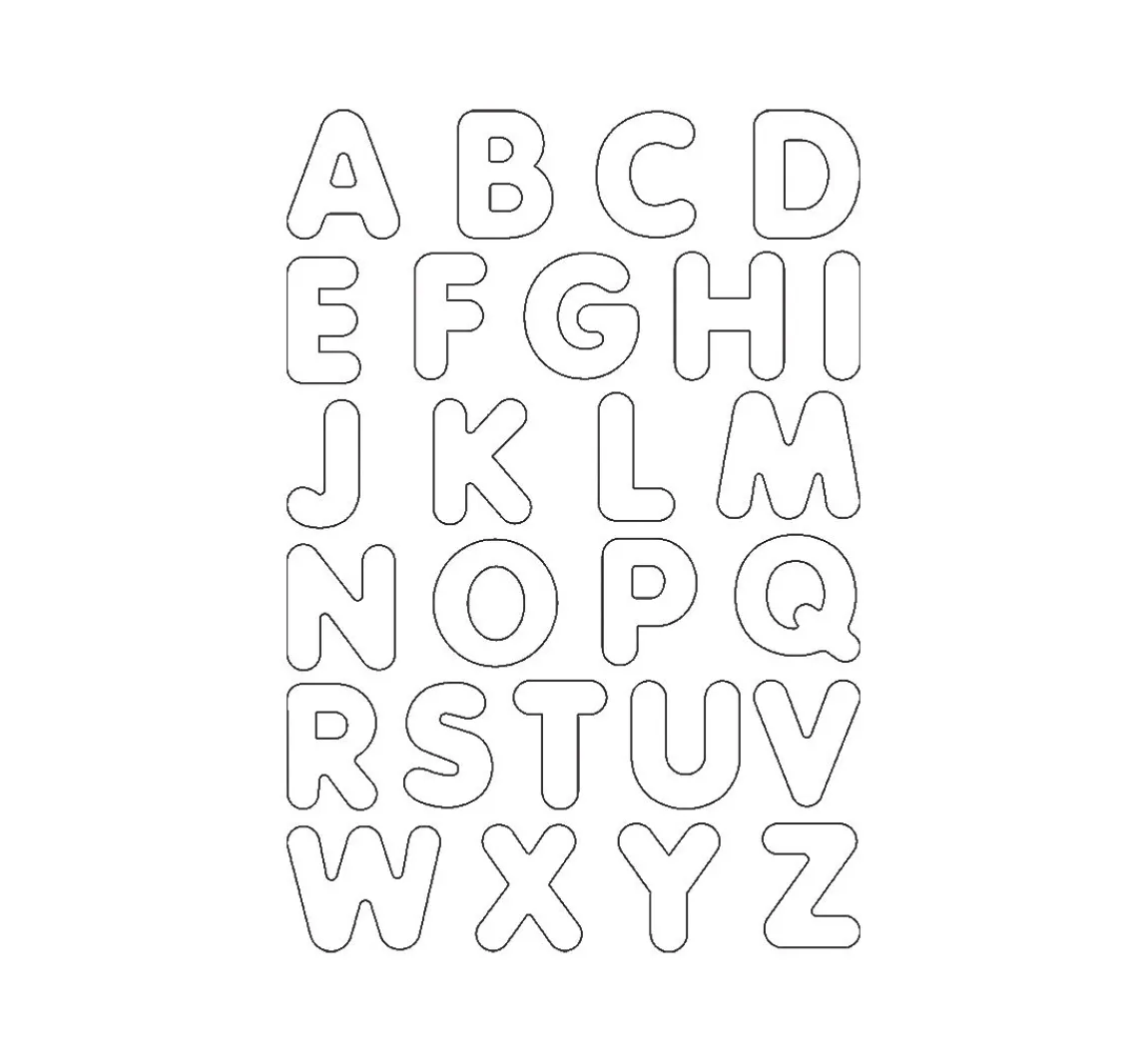 Best URSUS Blanko Magnet-Buchstaben