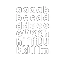 Best URSUS Blanko Magnet-Buchstaben