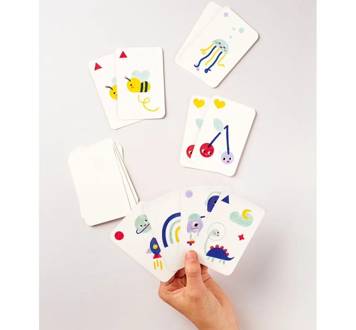 New folia Blanko Spielkarten Set