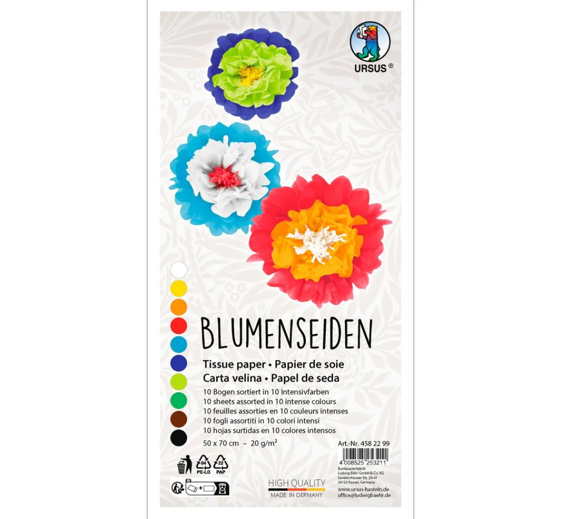 URSUS Blumenseiden-Sortiment