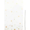 Hot Rico Design Bodenbeutel "Goldene Sterne" mit Verschlussstreifen