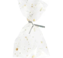 Hot Rico Design Bodenbeutel "Goldene Sterne" mit Verschlussstreifen