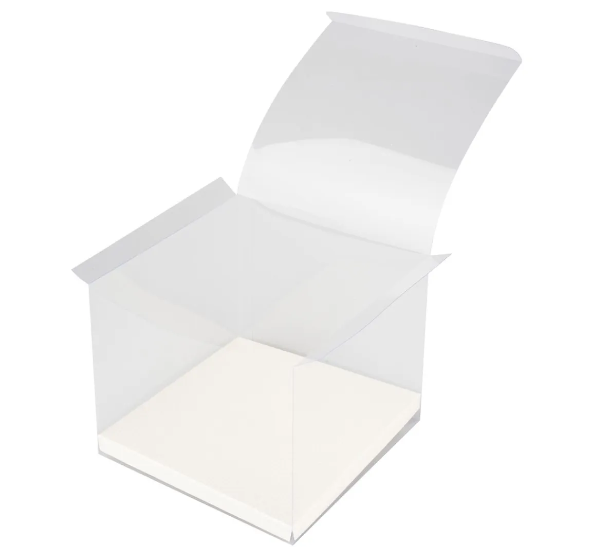 Hot HobbyFun Box für Geld- und Gutscheingeschenke, Transparent