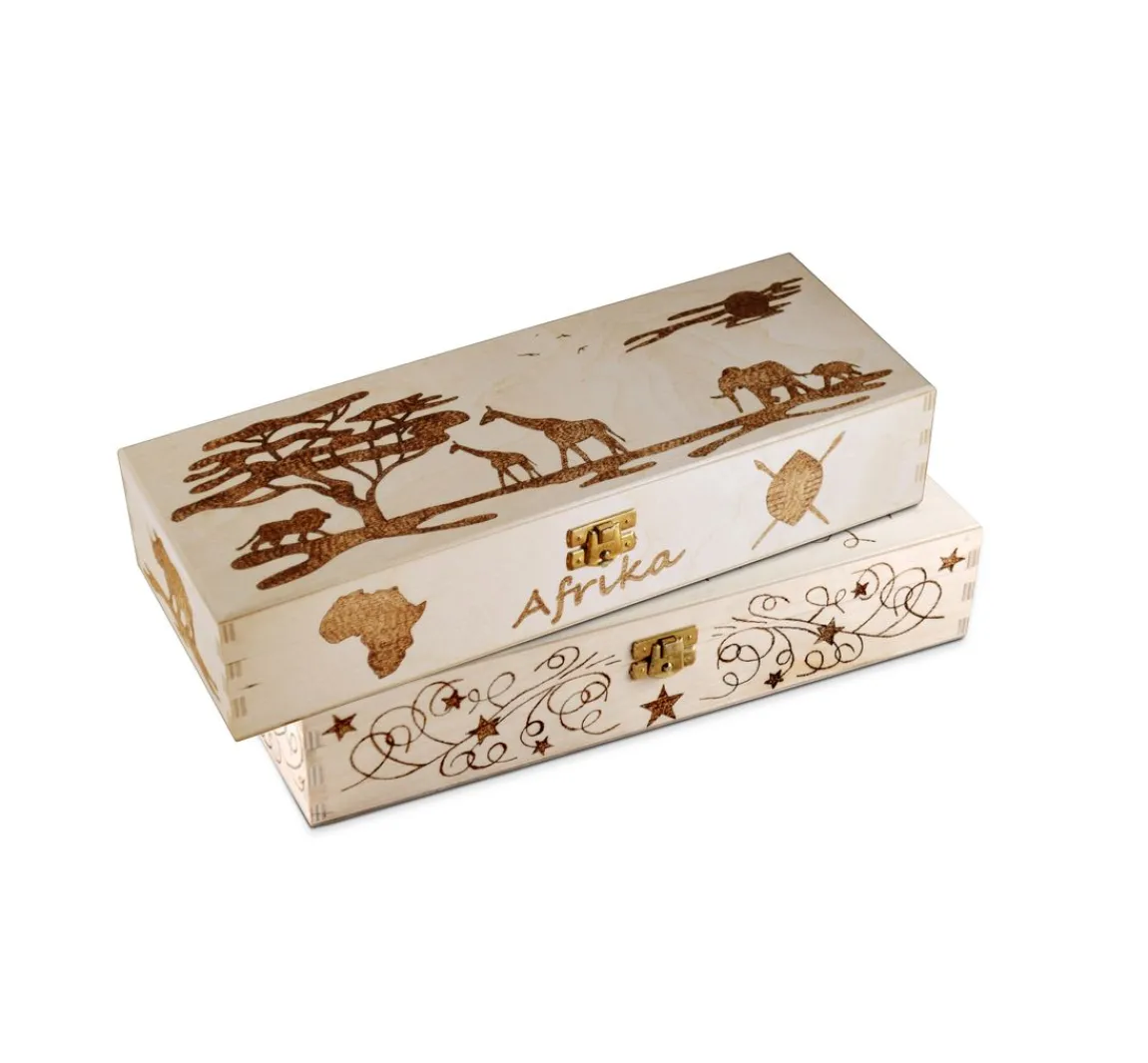 Discount PEBARO Brandmal-Kolben in Holzbox