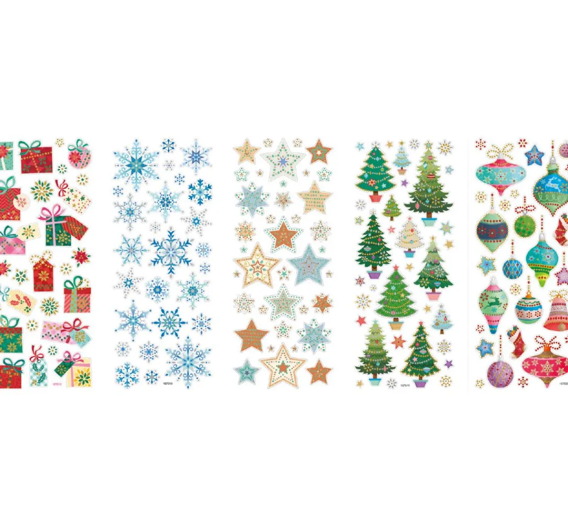 Online folia Brilliant-Sticker "Weihnachten"