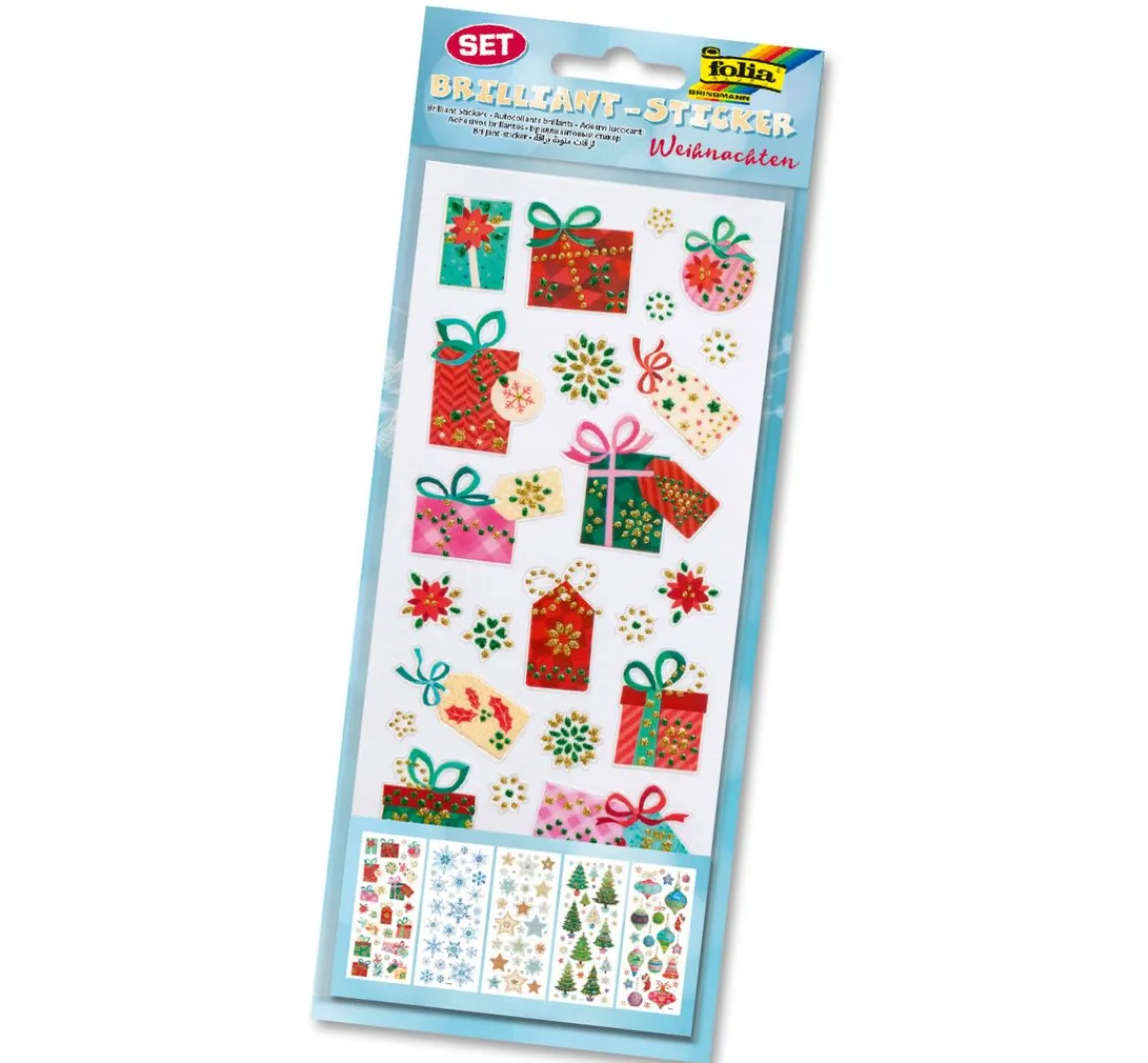Online folia Brilliant-Sticker "Weihnachten"