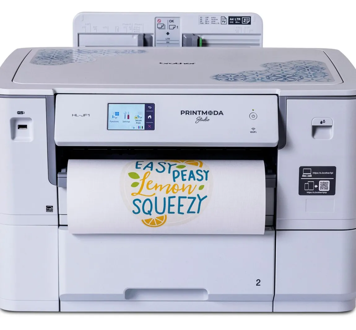 Outlet brother PrintModa Studio HL-JF1 Stoffdrucker, inkl Starterpaket