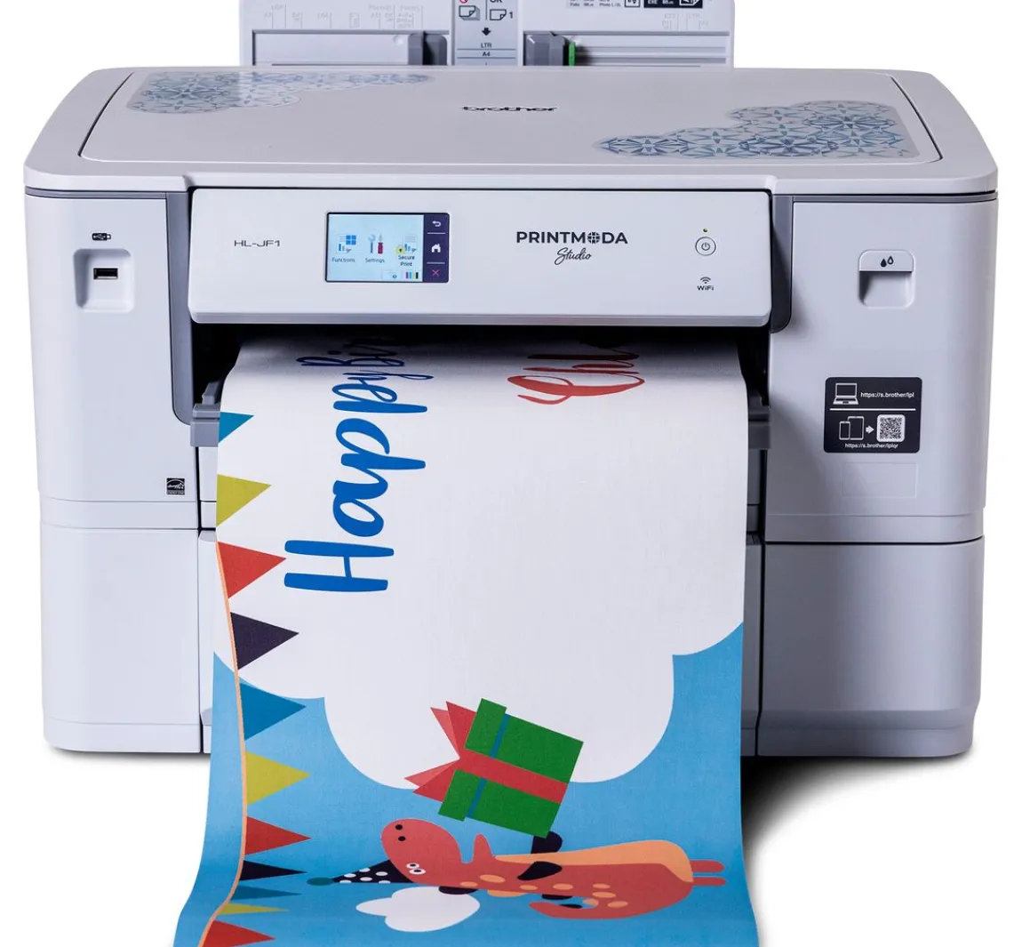 Outlet brother PrintModa Studio HL-JF1 Stoffdrucker, inkl Starterpaket