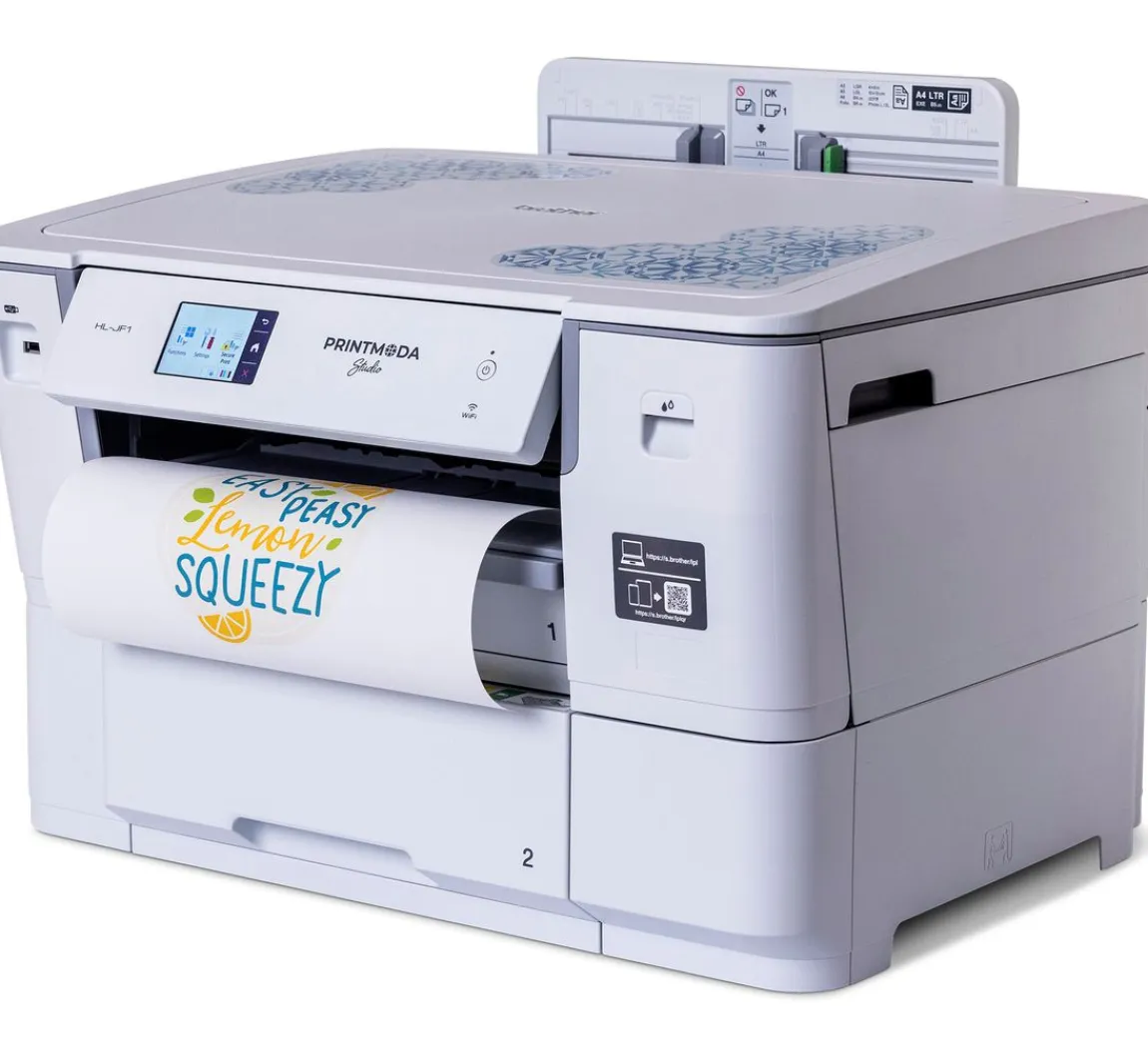 Outlet brother PrintModa Studio HL-JF1 Stoffdrucker, inkl Starterpaket