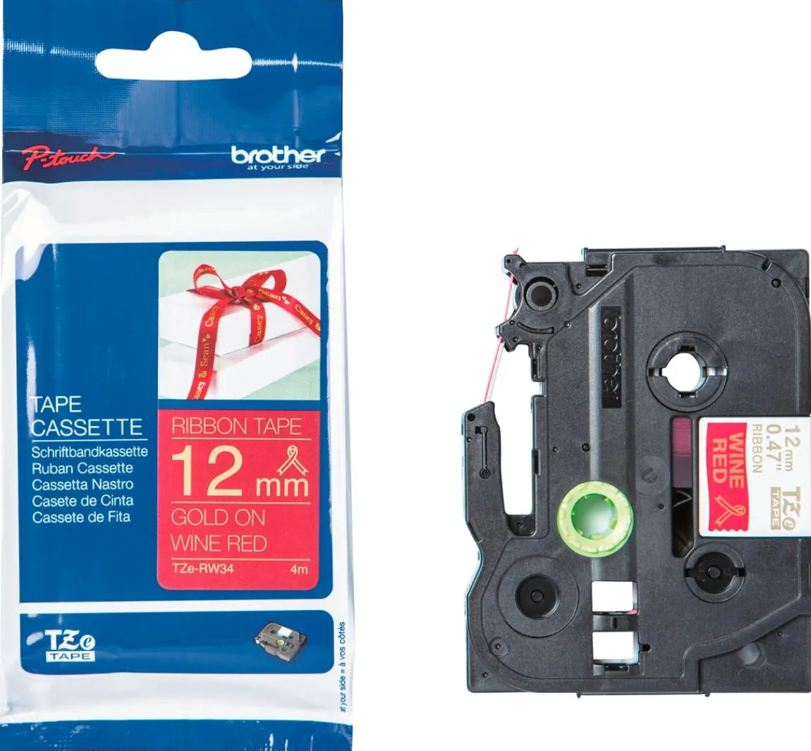 Online brother P-touch Textil-Schriftband, 12 mm