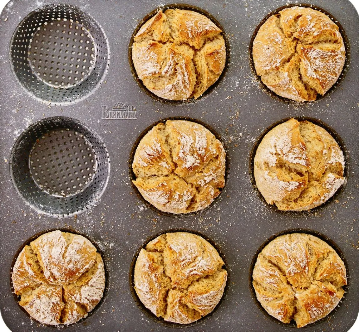 Birkmann Brötchen-Blech "Laib und Seele"