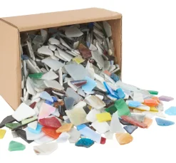 Online creativ company Bruchmosaik aus Glas, 2 kg, Stärke ca. 3 mm