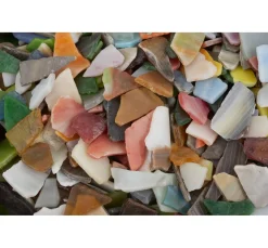 Online creativ company Bruchmosaik aus Glas, 2 kg, Stärke ca. 3 mm