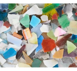 Online creativ company Bruchmosaik aus Glas, 2 kg, Stärke ca. 3 mm
