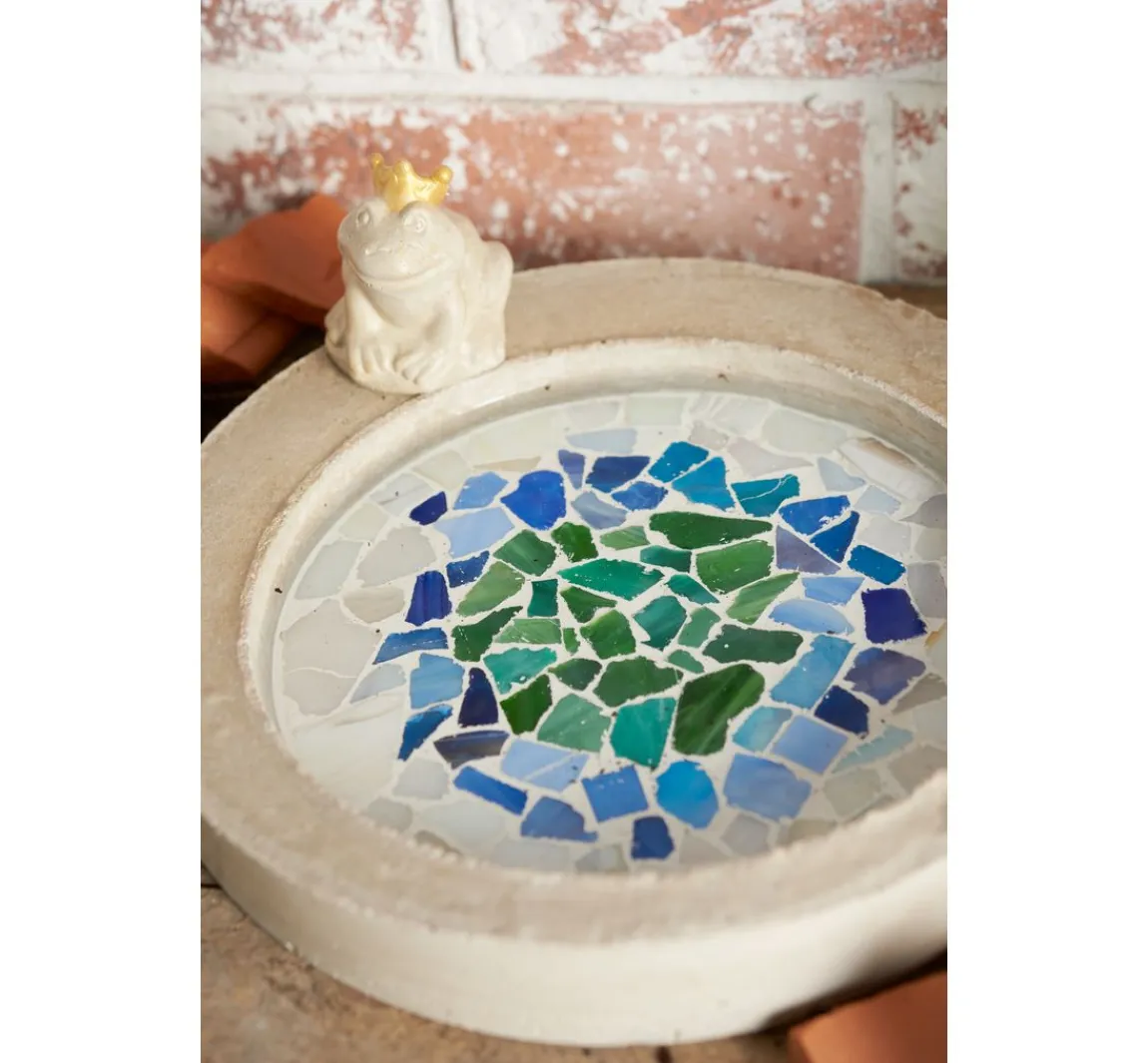 Online creativ company Bruchmosaik aus Glas, 2 kg, Stärke ca. 3 mm