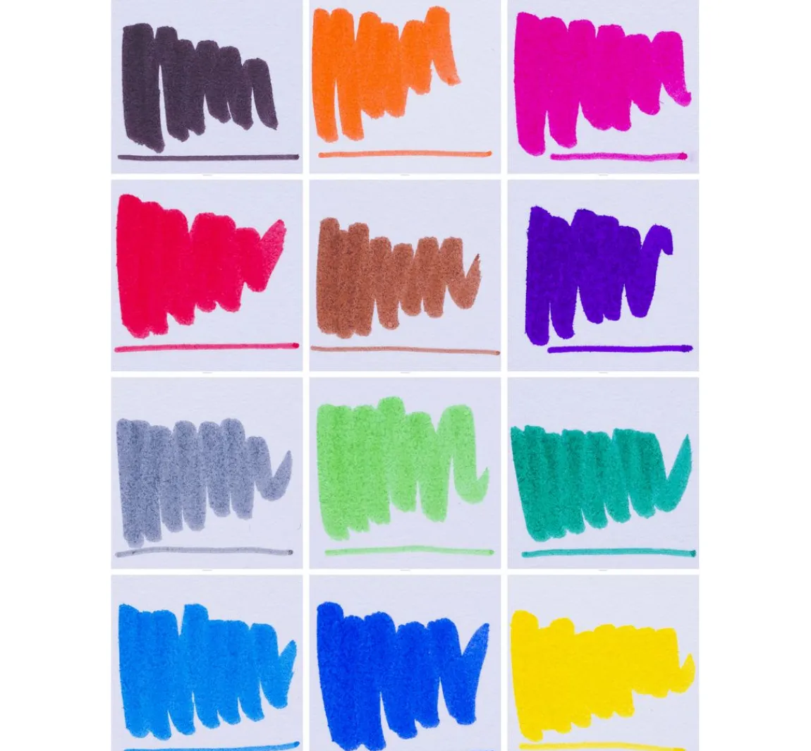 Online Bruynzeel Fineliner-Set, 12 Farben