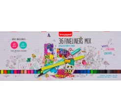 Sale Bruynzeel Fineliner-Set 36 Farben