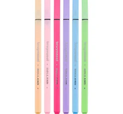 Online Bruynzeel Fineliner-Set, 6 St.