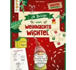 Hot Topp Buch "24 Briefe vom Weihnachtswichtel Adventskalenderbuch"