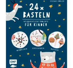 Clearance EMF Buch "24 x Basteln mit Kindern - Weihnachtliche Projekte für Kindergarten und Vo