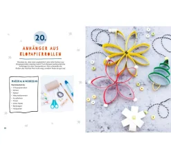 Clearance EMF Buch "24 x Basteln mit Kindern - Weihnachtliche Projekte für Kindergarten und Vo