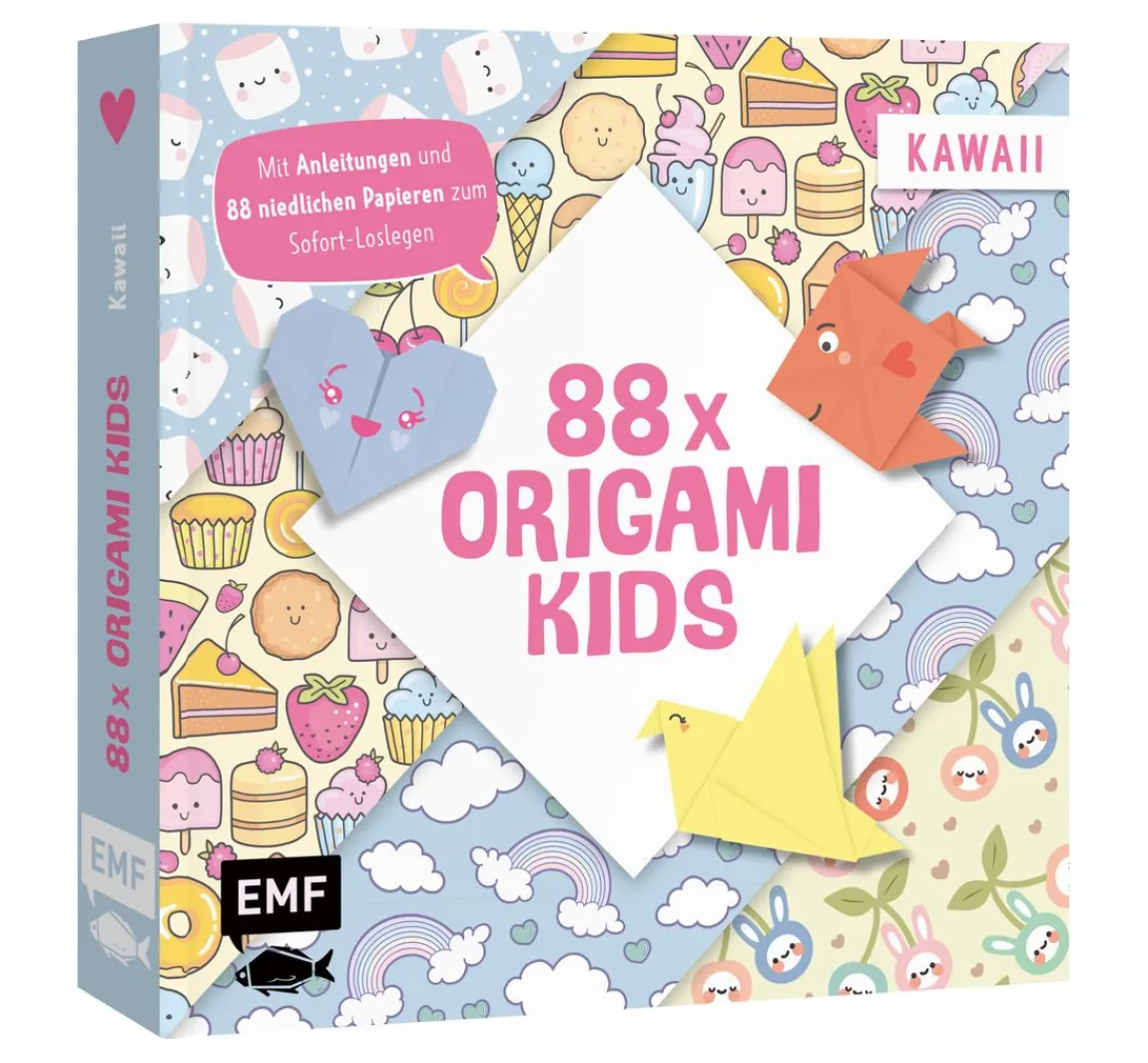 Hot EMF Buch "88 x Origami Kids - Kawaii"