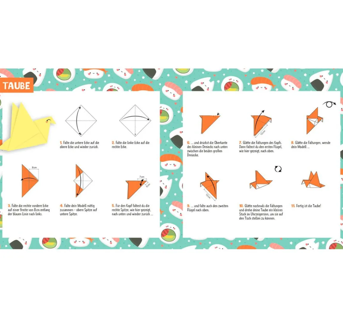 Hot EMF Buch "88 x Origami Kids - Kawaii"