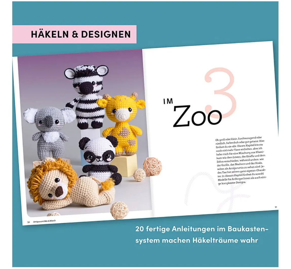 Outlet Topp Buch "Amigurumi Mix und Match"