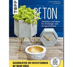 Hot Topp Buch "Beton - Techniken und Ideen für Einsteiger und Fortgeschrittene"
